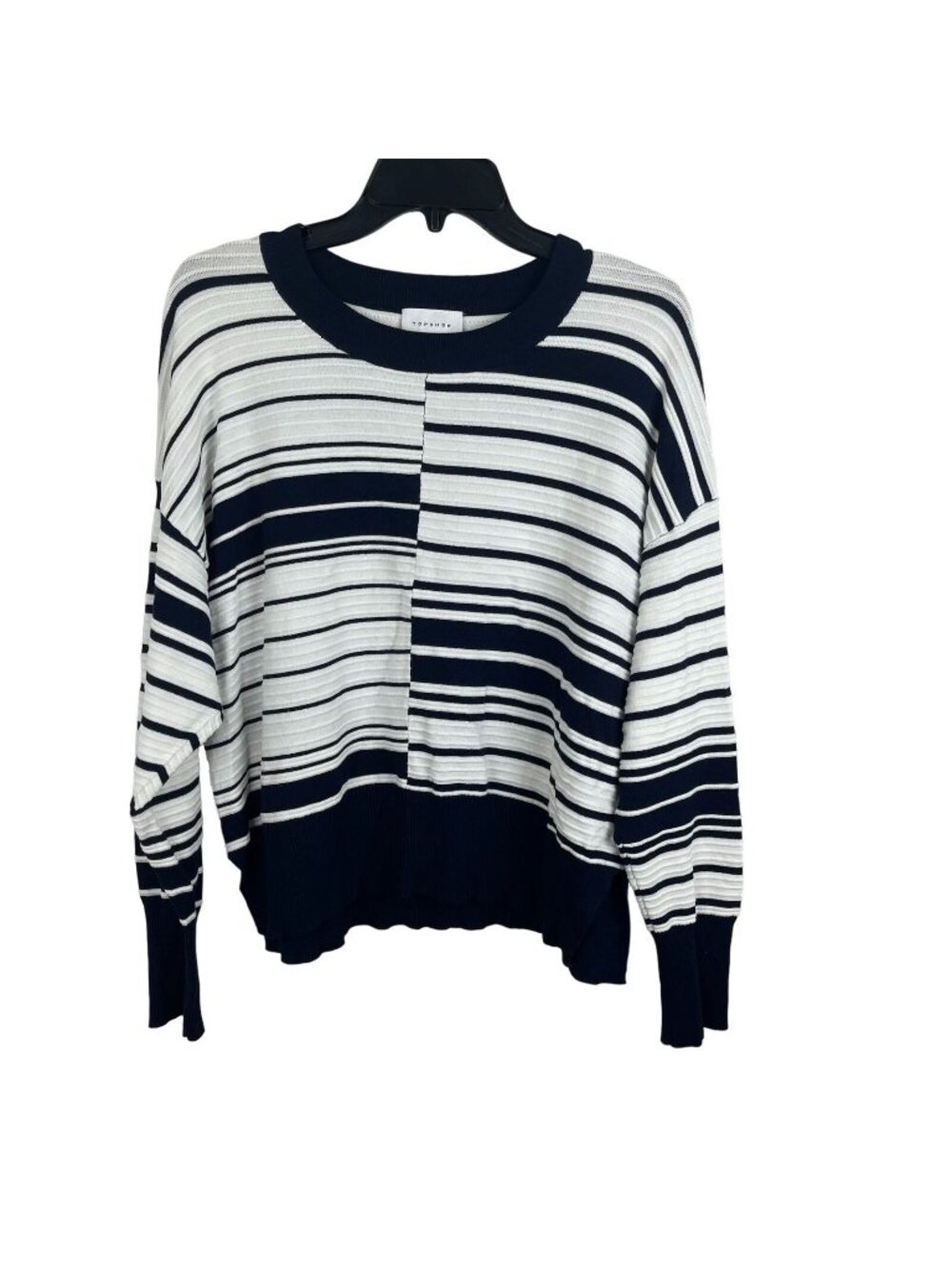Topshop Women Long Sleeve Crew Neck Knit Sweater Size 10